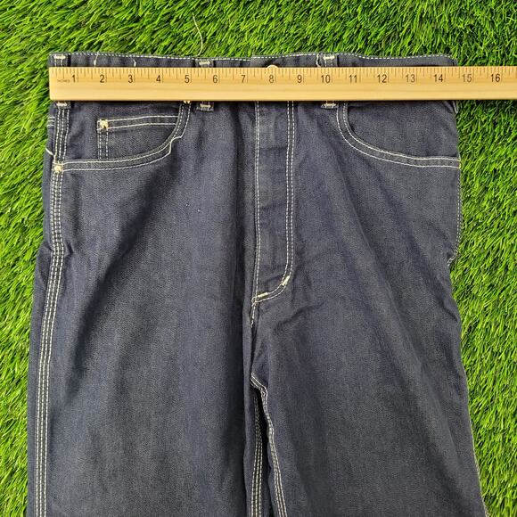 Vintage 80s Western Bootcut Jeans Womens 6 29x31 Blue - Picture 15 of 16